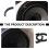 BESTONZON2Pcs Αποστάτες στήριξης ηχείων οχημάτων Μαύρο καουτσούκ εύκολης εφαρμογής 2