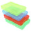4Pcs Transparent Cards Storage Boxes Plastic Photo Storage Boxes Clear Plastic Cases 3
