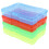 4Pcs Transparent Cards Storage Boxes Plastic Photo Storage Boxes Clear Plastic Cases 5