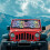 Windshield Sun Shade for JK JKU TJ 2D 4D Cheetah Leopard 3