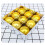 Plastic Pearl Christmas Ornaments Set 6 pcs + Gold 2