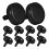Foot Pedal Pad Black Rubber Stopper for Accurate Operation 5