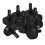 Foot Pedal Pad Black Rubber Stopper for Accurate Operation 7