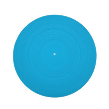 12''Anti-vibration Silicone Pad Rubber LP Antislip Mat for Phonograph Turntable Vinyl Record Players Accessories