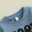 Kleinkind-Jungen-Bekleidungsset, blauer Langarmpullover und 5