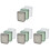 12Pcs Small Plastic Boxes with Lids PP Durable Storage Containers 4