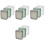 12Pcs Small Plastic Boxes with Lids PP Durable Storage Containers 5
