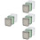 12Pcs Small Plastic Boxes with Lids PP Durable Storage Containers 7