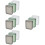 12Pcs Small Plastic Boxes with Lids PP Durable Storage Containers 8
