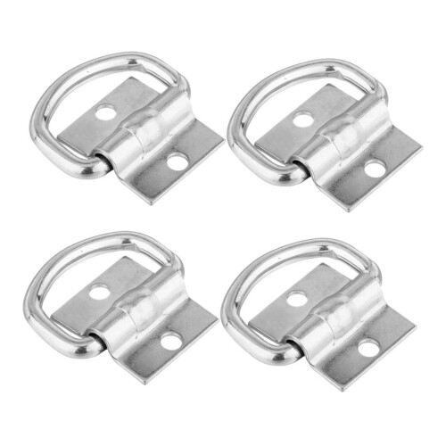Heavy Duty D-Ring Tie Down Hooks 4 pcs 2