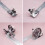 Bobbin Winder Universal Sewing Small Wheel Wire Winder for Singer 5