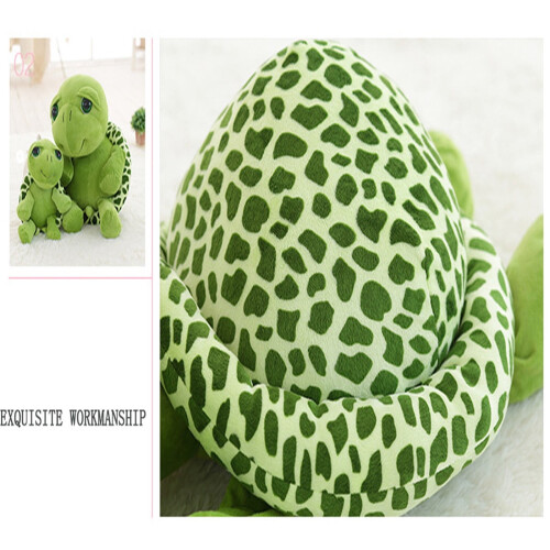 Meeresschildkröte, Plüschtier, 18 cm, grüner Panzer 1