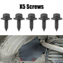 Car Bumper Mudguard Splash Seal Shield Rivet-Clip Bolt-Screw Fastener For Toyota 5Pcs