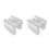 2Pcs Tub Bath Toy Holder Mesh Bag Shape Organizer 1