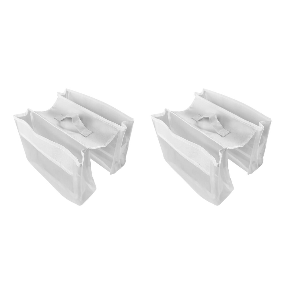 2Pcs Tub Bath Toy Holder Mesh Bag Shape Organizer Iplusmile