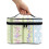 Travel Makeup Bag Polyester Floral Pattern 2