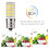 2 Pack 4W Dimmable LED E17 Microwave Oven Bulb, Daylight 6000K 40W Halogen Equivalent Light,Ceramic E17 LED Bulb 5
