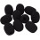 Mini Lapel Headset Microphone Windscreen Foam Cover Black 4