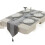 Modern Style Table RunnerClassic Table Runner with Tassels for Dining Kitchen Dresser Decor 4
