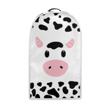 Blender Covers for Home Kitchen Easy to Clean Protective Food Processor Cover, Cartoon Cow Face and Spots