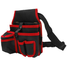 Adjustable Electrician Tool Belt Waist Bag – Heavy-Duty Canvas Work Pouch, Compatible with Electrician Tools