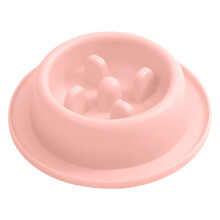 Slow Feed Dog Bowl – Anti-Gulping Pet Feeder Compatible with Dogs & Cats