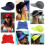 Women's Sport Sun Visor Hat with Empty Top 4