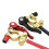 2Pcs Car Battery Terminal Connector Top Post Positive Negative 3