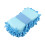 Microfiber Car Wash Sponge Cleaning Pad 1 Piece Light Blue 2