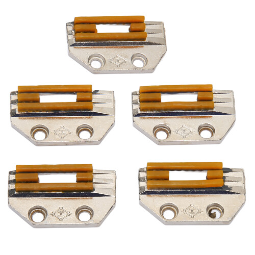 High Hardness Sewing Feed Dog 5Pcs Stainless Steel Rustproof Replacement Kit 2