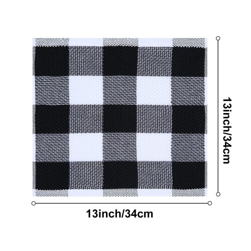 Cotton Dish Towels Absorbent Thick Nonfading Soft 1
