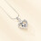 Heart Birthstone Urn Necklace for Ashes 1pc 7