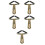 5St Polyester Tailleband Egyptische Stijl Cosplay En Feest Dames 1