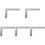 5Pcs Metal Framing Square Durable Right Angle Ruler for Woodworking 4