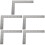 5Pcs Metal Framing Square Durable Right Angle Ruler for Woodworking 8