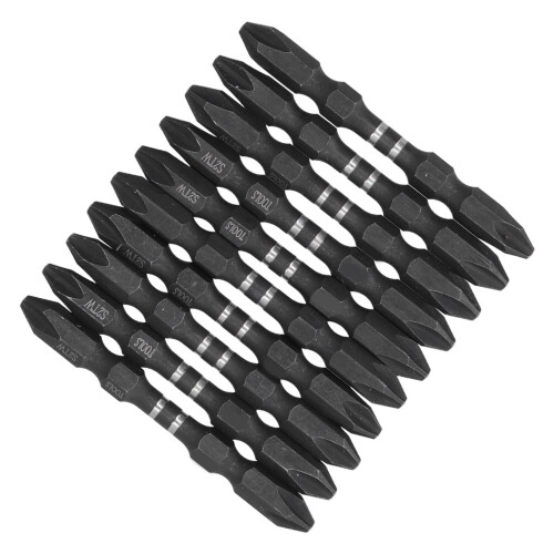 Kit de 10 embouts de tournevis doubles pour perceuses électriques, tête large 1