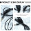 Inline Volume Control Audio Extension Cable 3.5mm Male to 3