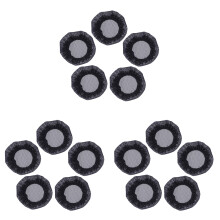 15Pcs Black Dancing Hair Bun Nets Reusable Multifunctional Hair Covers