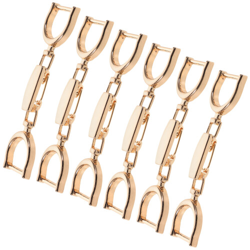 24Pièces Boucles Dorées En Alliage Pour Sacs, Ceintures DIY 1