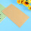 Pacote com 200 envelopes retangulares de papel kraft cáqui para convites e cartas (19 x 11 x 0,1 polegadas). 2