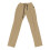 Herre slim-fit koniske bukser ensfarget elastisk midje1 3