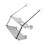 Double Layer Gray Cat Hammock with Strong Suction Cup, Window Perch 8