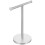 Standing Towel Holder with Non-Slip Base Silver 1 Pack 7