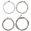 Steel Strings for String Bass Guitar Set of 4 1