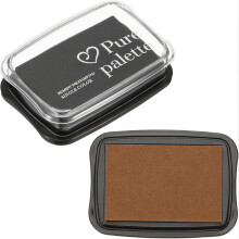 Solid Color Large Size Ink Pad for Stamp DIY Crafts Scrapbooking Rubber Inkpads Brown