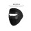 Windproof cold weather mask with goggles, polyester, 3