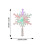 Christmas Tree Topper Lighted with Snowflake Projector, LED Tree Topper for Christmas Tree Decorations 3
