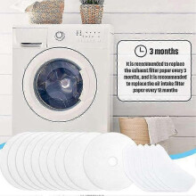 30 Pack Dryer Exhaust Filters, Panda Universal Portable Dryer Lint Filter Replacement