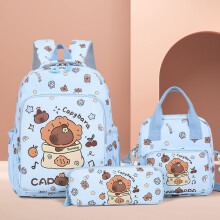 Capybara Backpack for Girls 8-12 – Cute, Spacious & Comfortable School Bag with Adjustable Straps, Ideal for Back to School, Travel & Daily Use