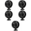 5Pièces Ventilateurs Portables Pour USB Portable Noir Mat ABS 8
